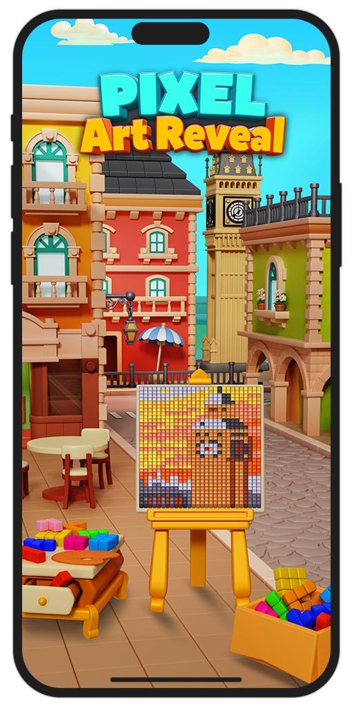 Pixel Art Reveal artwork